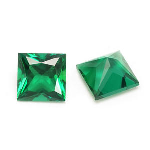 Esmeralda Cultivada en Laboratorio Goldleaf, Color Zambia, Corte Princesa Cuadrado, Esmeraldas Cultivadas en Laboratorio, Piedra Suelta para Joyería - Product Image 2