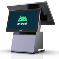 15.6 Écran tactile de 11.6 pouces tout en un POS avec scanner QR et imprimante Android12 RK3588 RK3568