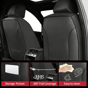 FQFZYMX ชุดหุ้มเบาะรถยนต์ภายในรุ่น Luxury Fit สำหรับ Chevrolet/Chevy Equinox ปี 2011-2025 2026 รุ่นอัพเกรด พรีเมียม กันน้ำ ระบายอากาศได้ดี - Product Image 2