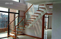 Mains courantes d'escalier en acier inoxydable haut de gamme de conception simple poteau bon prix balcon terrasse balustrade en verre colonne balustrades