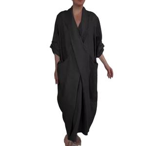 <span class=keywords><strong>Robe</strong></span> longue décontractée sur mesure ou avec logo ODM, style ample, grande taille, mode, pull-over, vêtements de vacances, <span class=keywords><strong>Robe</strong></span> Vestidos - Product Image 4