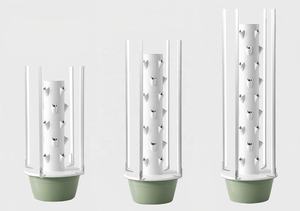 Torre Hidropónica Aeropónica Vertical <span class=keywords><strong>de</strong></span> 9 Niveles con Luces LED <span class=keywords><strong>de</strong></span> Cultivo y Bomba para Cultivo en Interiores - Product Image 2