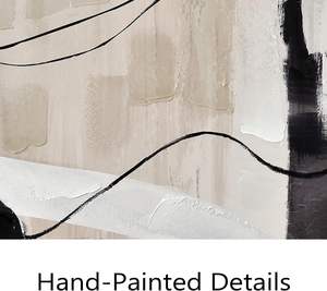 Moderna fabbrica di grandi dimensioni astratta di <span class=keywords><strong>arte</strong></span> <span class=keywords><strong>della</strong></span> parete decorazione per soggiorno con motivo vegetale pittura appesa alla parete - Product Image 3