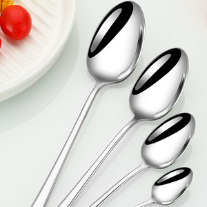 <span class=keywords><strong>Set</strong></span> di posate professionali in acciaio inossidabile 304, finitura a specchio per uso alimentare, per ristoranti e hotel a cinque stelle - Product Image 5