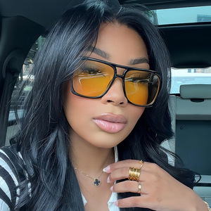 New Đôi Chùm thí điểm Kính mát Châu Âu và Mỹ thiết kế thương hiệu nổi tiếng Kính mát 2025 - Product Image 4