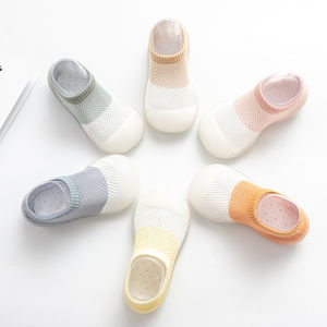 E617-2 printemps 2021 nouveau-né bébé premier apprentissage marche anti-dérapant semelle en caoutchouc pas cher doux bébé chaussures - Product Image 5