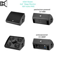 Enceinte de studio audio professionnelle CV48M de 8 pouces, alimentée, pour DJ, petit moniteur