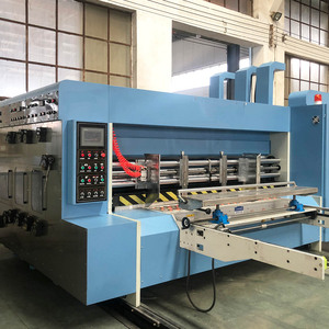 中国メーカー高解像度インク印刷機HD印刷段ボールカートンフレキソプリンタースロットダイ切断機 - Product Image 3