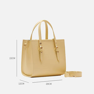 Bolsos de mujer personalizados directos de fábrica 2024, bolsos de mano, bolsos de mano, <span class=keywords><strong>bolso</strong></span> de mano de cuero con guijarros, <span class=keywords><strong>bolso</strong></span> de compras para mujer - Product Image 4