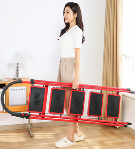 Étagère d'échelle pliante en acier moderne à <span class=keywords><strong>3</strong></span>, 4, 5 <span class=keywords><strong>marches</strong></span> Solution de rangement pratique et élégante avec <span class=keywords><strong>marchepied</strong></span> antidérapant en acier épaissi - Product Image 5