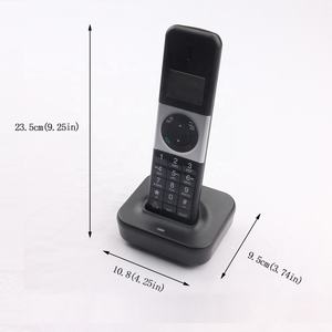 Nouveau téléphone fixe <span class=keywords><strong>sans</strong></span> <span class=keywords><strong>fil</strong></span> avec 1 base et 1 combiné, portable et pratique - Product Image 3