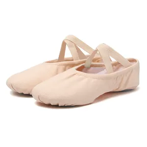 Women Ballet Shoes Dance Adult Children Ballet Slippers Soft Sole Professional Canvas Dance Training Shoes for Ballet