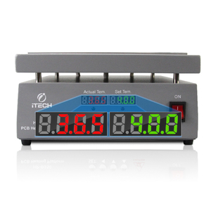 Tấm Gia Nhiệt Điện HP-540 3300W Bảng Mạch In/Túi Điều Khiển Nhiệt Độ Màn Hình Kỹ Thuật Số Kép 50X40Cm Trạm Gia Nhiệt Sơ Bộ - Product Image 6