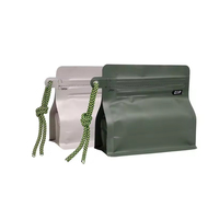 Sac Ziplock en feuille d'aluminium à huit côtés emballage alimentaire en plastique PET coloré pour chat chien nourriture thé grains de café