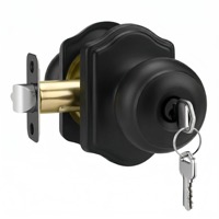 Poignée de porte sphérique en alliage de zinc pour usage extérieur dans les villas, hôtels, appartements, jardins, centres commerciaux et entrepôts