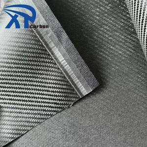 Fabrika Doğrudan Satış 3k Deri Karbon Kumaş Yüksek Modüllü ve Yüksek Stabilite 500g TPU/<span class=keywords><strong>PVC</strong></span> Karbon Fiber Kumaş Uygun Fiyat - Product Image 2