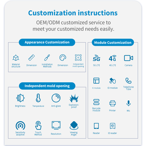 8 Inch Industrial Rugged <strong>Android</strong> 13 <strong>Tablet</strong> IP65/IP67 Waterproof 5G RTK QR Scanner Octa Core 16GB Outdoor Use - Product Image 6