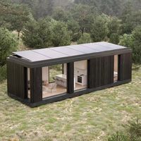 Maisons conteneurs en acier à 2 chambres à coucher, portables, préfabriquées, pliables, modulaires, hôtels de luxe préfabriqués, mini-maisons