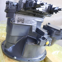 Pompe à pistons axiaux doubles hydrauliques série A8VO pour excavatrice