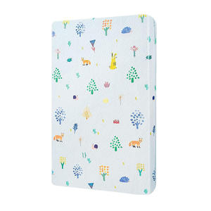 Colchón de fibra firme <span class=keywords><strong>para</strong></span> <span class=keywords><strong>cuna</strong></span> de bebé, apto <span class=keywords><strong>para</strong></span> todas las cunas estándar y camas <span class=keywords><strong>para</strong></span> niños pequeños, superficie impermeable de algodón <span class=keywords><strong>para</strong></span> dormir y cubierta lavable a máquina - Product Image 4