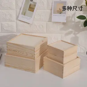 Caixa de presente de madeira personalizada de baixo preço fornecedor confiável de fábrica chinesa