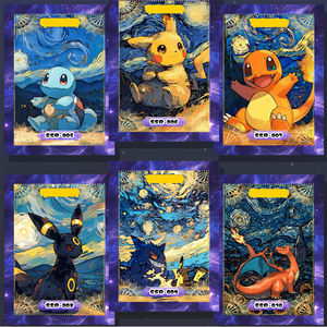 Cartes dessinées à la main PY, cartes personnalisées rares d'anime, cartes d'elfes bébés, cartes Pokémon, décoration d'<span class=keywords><strong>anniversaire</strong></span>, cadeau, vente en gros, <span class=keywords><strong>jeu</strong></span> de société - Product Image 6