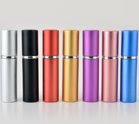 2023 vente chaude 5Ml beau voyage en aluminium atomiseur rechargeable Premium parfum atomiseur