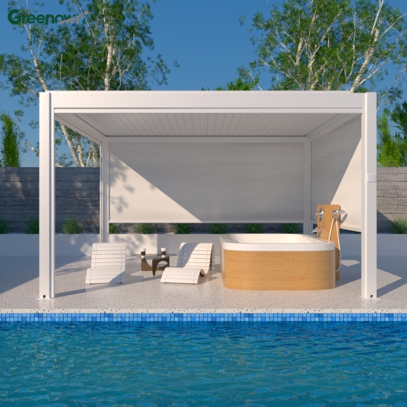 Outdoor Electric Spa Tubs Motorised Balcony