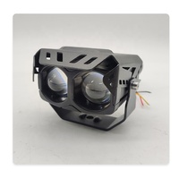 Cinq Modes Moto Projecteurs Avec Blue Devil Eyes ed Phare Conduite Lumières Travail lumière Brouillard Lampe Ampoule pour Voiture Camion