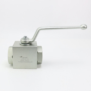 Válvula de Cierre de Núcleo de Bola de Alta Presión DN40 KHB-G1 1/2 Fabricada en Acero al Carbono con Rosca Interna para Detener el Flujo - Product Image 4