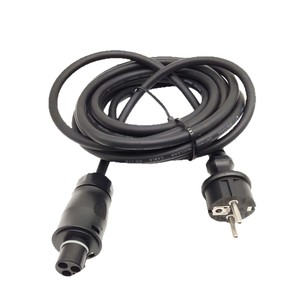 BC01 Solar Inverter Cable H07RN-F 3G1.5mm Eu <b>Plug</b> IP44 <b>Rubber</b> Wire 220V DC AC Conversion - Product Image 5