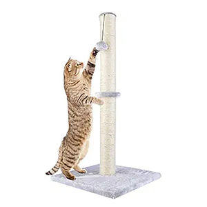 Poste rascador de gato personalizado al por mayor, rascador de árbol, casa de Sisal para mascotas, condominio de juego, torre de árbol de gato de lujo - Product Image 6