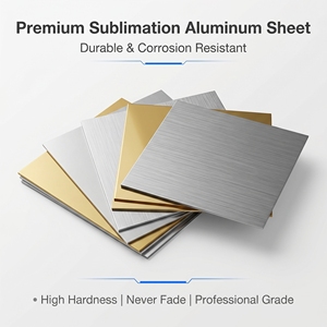 Plaque en alliage d'<span class=keywords><strong>aluminium</strong></span> série 1000 avec surface enduite imperméable pour sublimation HD, épaisseur 0,6 mm, découpe et soudage sur mesure - Product Image 4
