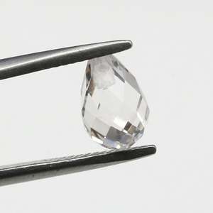 คริสตัลสีขาวใสอัญมณีหลวมทรงหยดน้ำตาสำหรับเครื่องประดับสินค้าใหม่ - Product Image 2