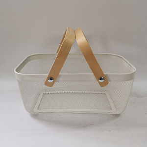 Custom Logo Large Picnic <strong>Hamper</strong> Basket Wire <strong>Mesh</strong> Hanging Fruit Baskets <strong>Mesh</strong> Laundry Basket - Product Image 2
