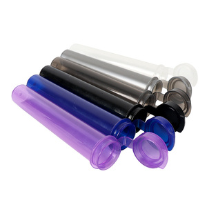 หลอดพลาสติกแบบกด ป้องกันเด็กเปิดได้ สีตามสั่ง ขายส่ง ขนาด 90 มม. 98 มม. 109 มม. 116 มม.  ภาชนะบีบ PP ย่อยสลายได้ทางชีวภาพ - Product Image 1