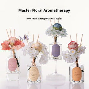 Diffuseur à roseaux personnalisé 200 ml – Parfum longue durée, fleurs séchées décoratives, huile essentielle d'aromathérapie pour la maison et le bureau - Product Image 2