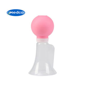 เครื่องปั๊มนมแบบแมนนวลแบบเรียบง่ายชนิดเรียว โพลีโพรพิลีนปลอดสารบีพีเอ สำหรับใช้ในบ้าน แบบพกพา ดีไซน์สายเดี่ยว สีฟ้า - Product Image 5