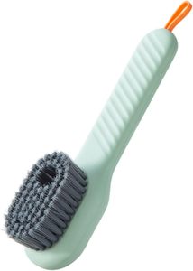 New Washing Soft Clothes Sneaker Cleaning Eco-Friendly ABS+TPR Multifunctional Liquid <b>Shoes</b> Brushes Dispenser - Product Image 2