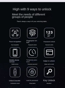 Wifi thông minh khóa Đối với trang chủ sử dụng 3D Face & nhận dạng vân tay tự động điện tử sinh trắc học Khóa cửa với mạng máy ảnh - Product Image 6