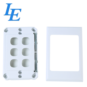 LE RJ45 Network Australian Type Face Plate Wall Faceplate - Product Image 6