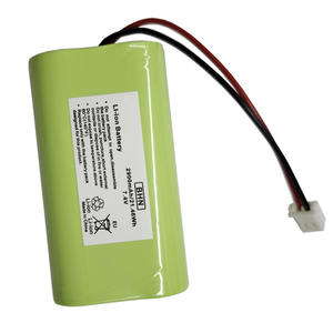 Yeşil PVC Yüksek Kapasiteli Pil Paketi Li-ion 18650 2S1P 7.4V 2900mAh Taşınabilir Elektrikli Cihazlar için PCB'li Pil - Product Image 2