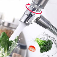 Répartiteur de robinet d'évier en laiton M22 X M24 adaptateur pièce de rechange pour salle de bain douche inverseur vanne 3 voies robinet de cuisine inverseur