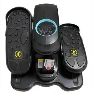 Mini máquinas elípticas debajo del escritorio para uso doméstico Ejercitador de piernas elíptico sentado para personas mayores portátil - Product Image 4