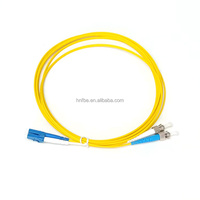 Harga Pabrik Kabel Patch SM G652D Konektor ST/FC/SC/LC Low Loss untuk CATV Diameter 0.9/2.0/3.0mm 1M 3M Panjang Kustom PVC/LSZH