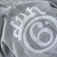 Pantalon en jean ample à jambe large en coton doux avec logo en cuir sur le dos, logo personnalisé en relief, imprimé, pour hommes