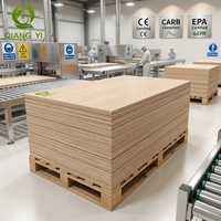 Panneau de contreplaqué Qiangyi de qualité commerciale 4x8, norme ENF, âme en bois dur, marque Qiangyi pour la décoration intérieure