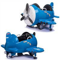 Vente chaude, qualité supérieure, avion électrique 12V, nouveau design, voiture à batterie pour enfants, jouet à roulettes pour bébé, contrôle de vitesse à trois vitesses