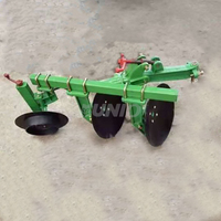 Charrue à disques montée sur tracteur agricole, vente chaude, outil de préparation du sol à haute efficacité