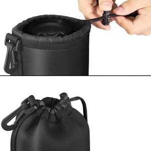 High Quality Neoprene Waterproof Soft Protect <strong>Camera</strong> Lens Pouch Bag Carry <strong>Case</strong> for Canon <strong>Sony</strong> Most Digital SLR <strong>Camera</strong> - Product Image 2